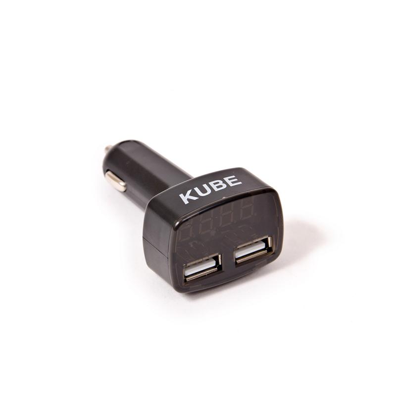 VOLTIMETRO DIGITIAL + PUERTOS 2 USB INPUT:DC 9V-30V, 2USB OUTPUT: 5V 3100MA AZUL