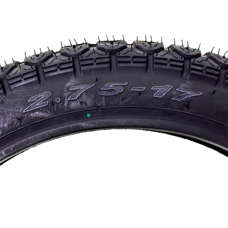 NEUMATICO PARA MOTO APLICACIÓN DELANTERA MIKI005-2.75R17 PARA CAMARA