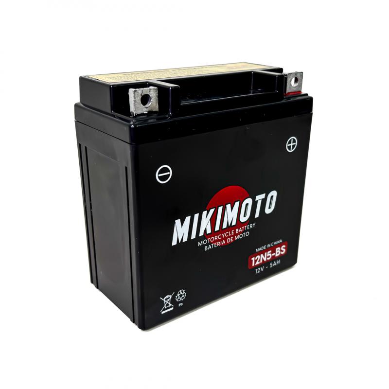 BATERIA DE MOTO YT5A 12N5-3B YT5A ZANELLA ZB 110 12V5AH.
