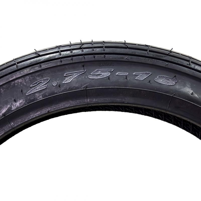 NEUMATICO PARA MOTO APLICACIÓN DELANTERA MIKI01-2.75R18 PARA CAMARA