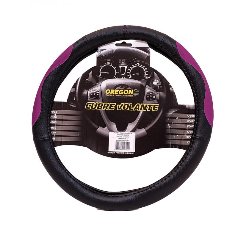 MODELO INDIANAPOLIS 500 CUERO SINTENTICO NEGRO / VIOLETA 38*8.2CM 25 UNIDADES POR CAJA