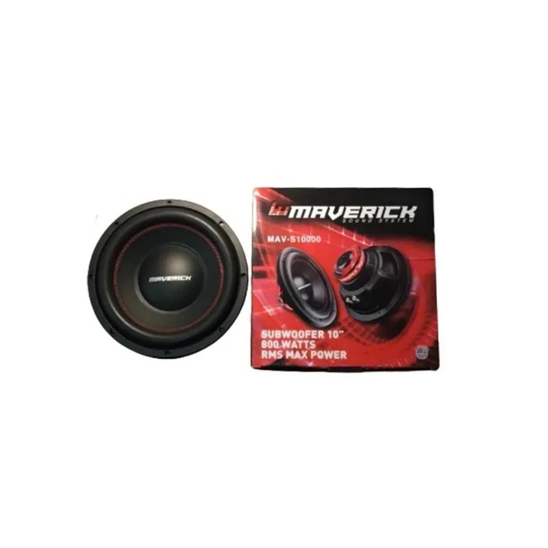 SUBWOOFER 10 DOBLE BOBINA 800 WATTS RMS MAX POWER