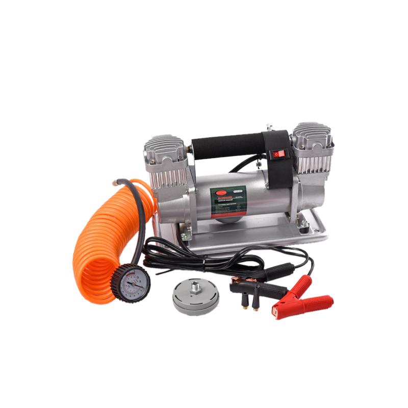 COMPRESOR DE AIRE 12V, 150 PSI, CILINDRO 2x30MM 20 AMP