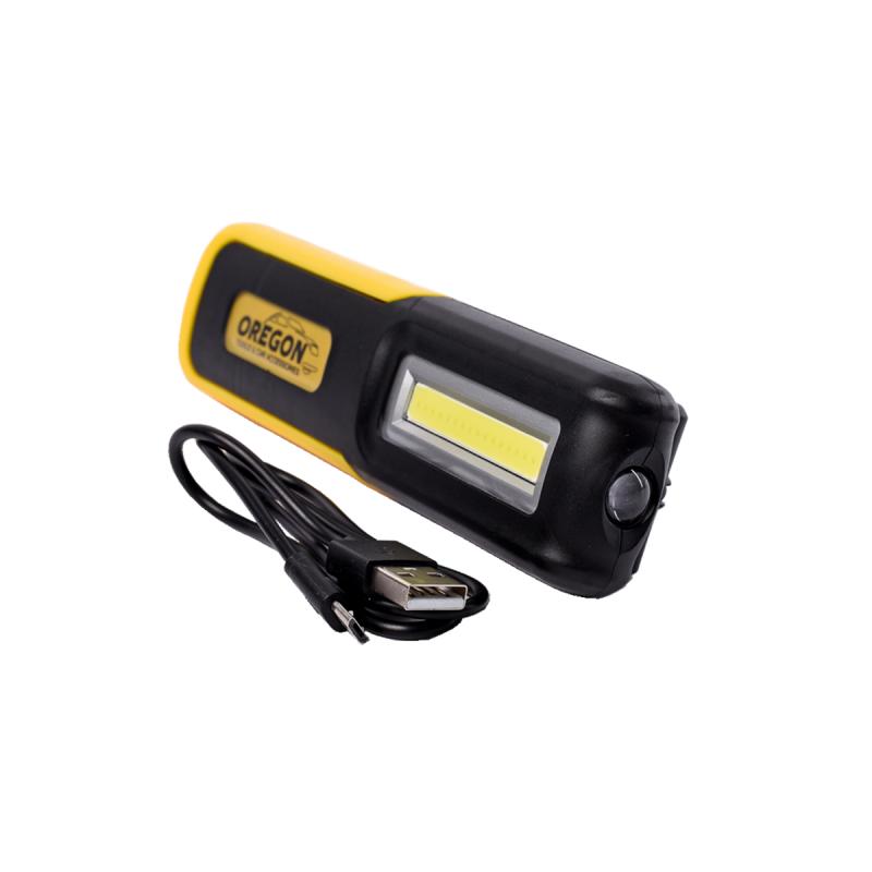 LINTERNA / PORTATIL LED COB RECARGABLE USB PACK DE 12 UNIDADES (EL PRECIO ES POR UNIDAD).