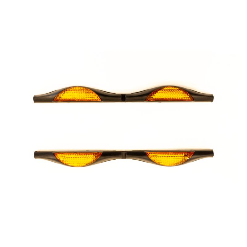 JUEGO DE PROTECTOR DE PUERTA AMBAR (2 PIEZAS)
