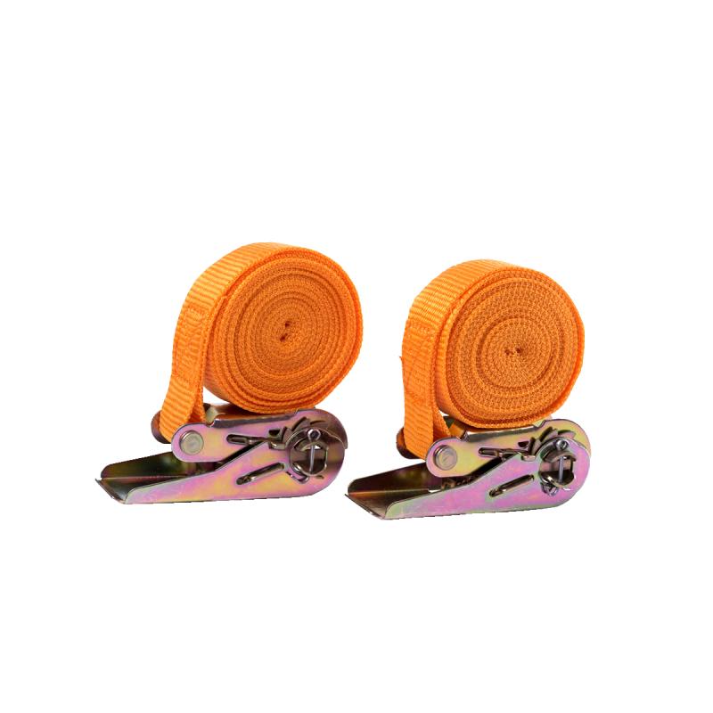 CINTA DE AMARRE CON CRIQUE 1" x 3,5 METROS  (2 PIEZAS)