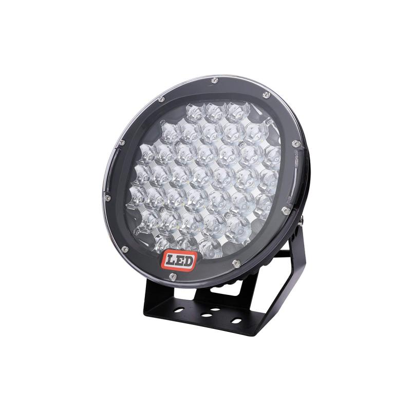 REDONDO 185 WATTS (37 LED 5 WATTS) COLOR BLANCO 12V / 24V - HAZ DE LUZ SPOT -