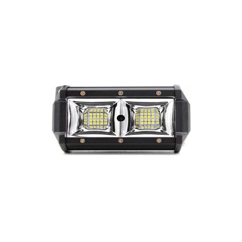 BARRA DE 18 LED 36 WATTS LUZ PUNTUAL - MICROCHIP(16,6 CM DE LARGO) COLOR BLANCO 12V/24V