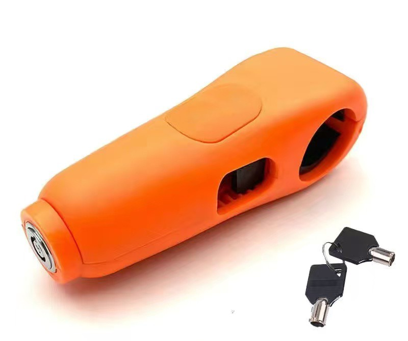 ALARMA PARA MOTO UNIVERSAL PARA FRENOS DE VOLANTE COLOR NARANJA