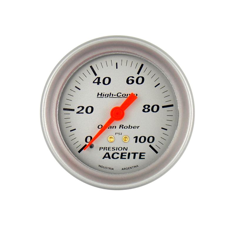 PRESION ACEITE MECANICO 72MM 100 LBS HIGH-COMPETICION