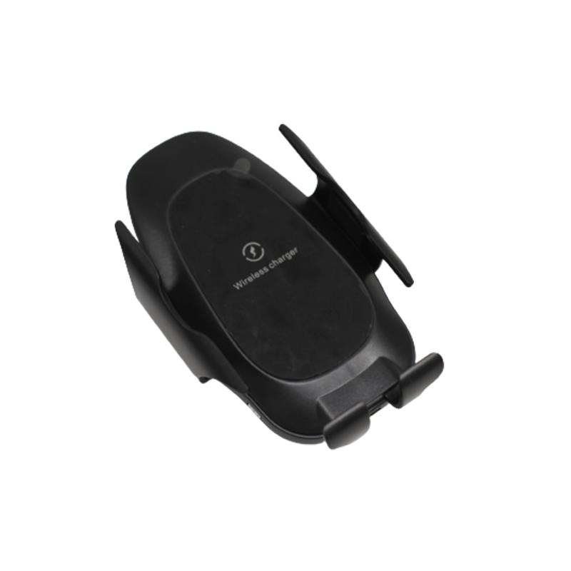 CARGADOR Y SOPORTE PARA CELULAR INALAMBRICO CON ENGANCHE A REJILLA DE AIRE ACONDICIONADO O SOPAPA PARA VIDRIO / TABLERO E INTERFACE MICRO USB