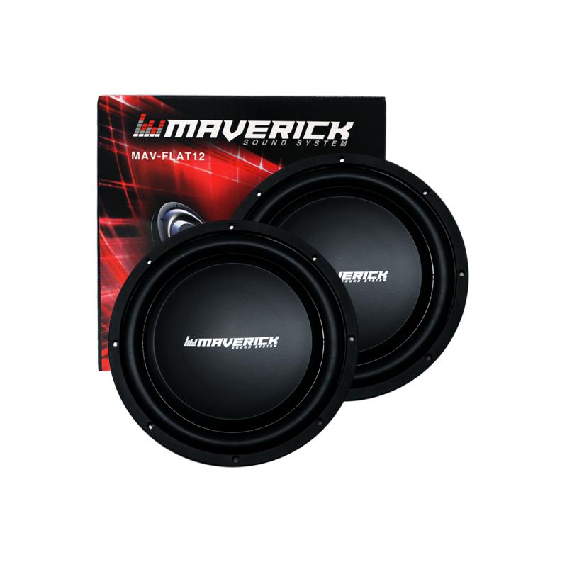 SUBWOOFER ULTRA SLIM12 DOBLE BOBINA 400 WATTS RMS MAX POWER
