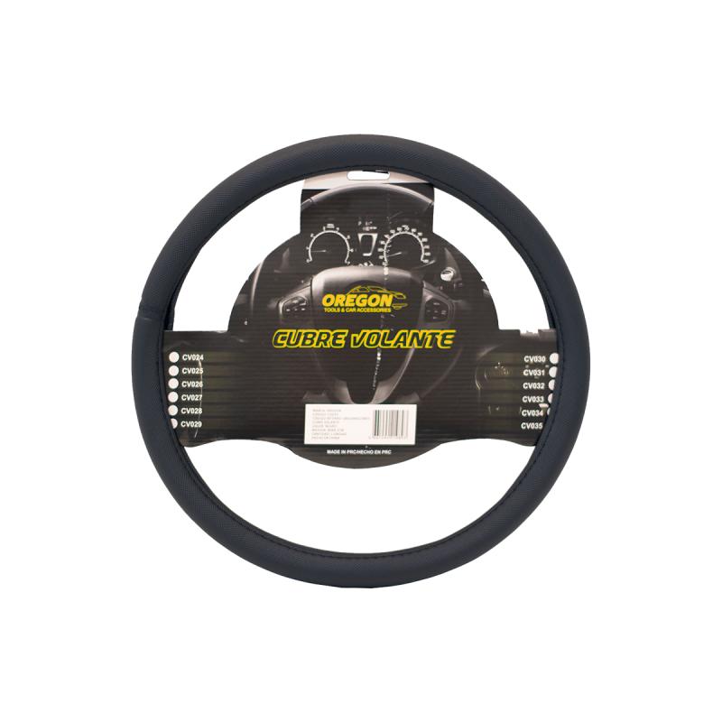 CUBRE VOLANTE PVC 40CM NEGRO