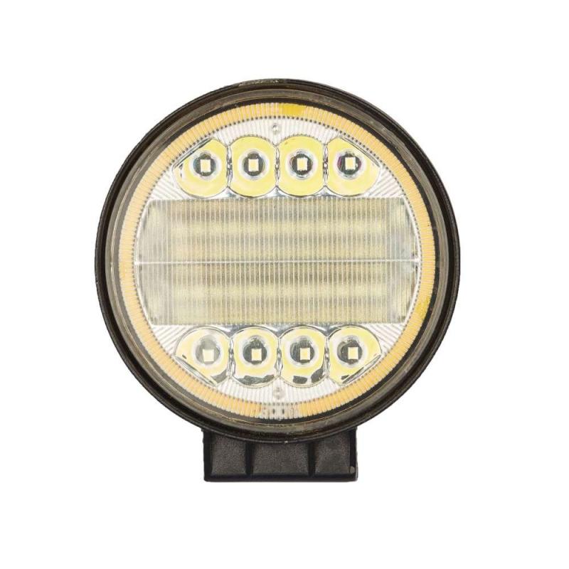 FARO LED REDONDO CON OJO DE ANGEL  12/24V   WATERPROOF IP67 - OFF ROAD - MEDIDAS 11 x 11 x 2.5cm