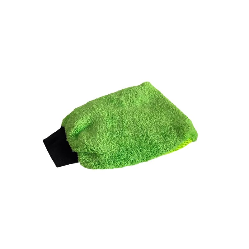 GUANTE DE MICROFIBRA COLOR VERDE