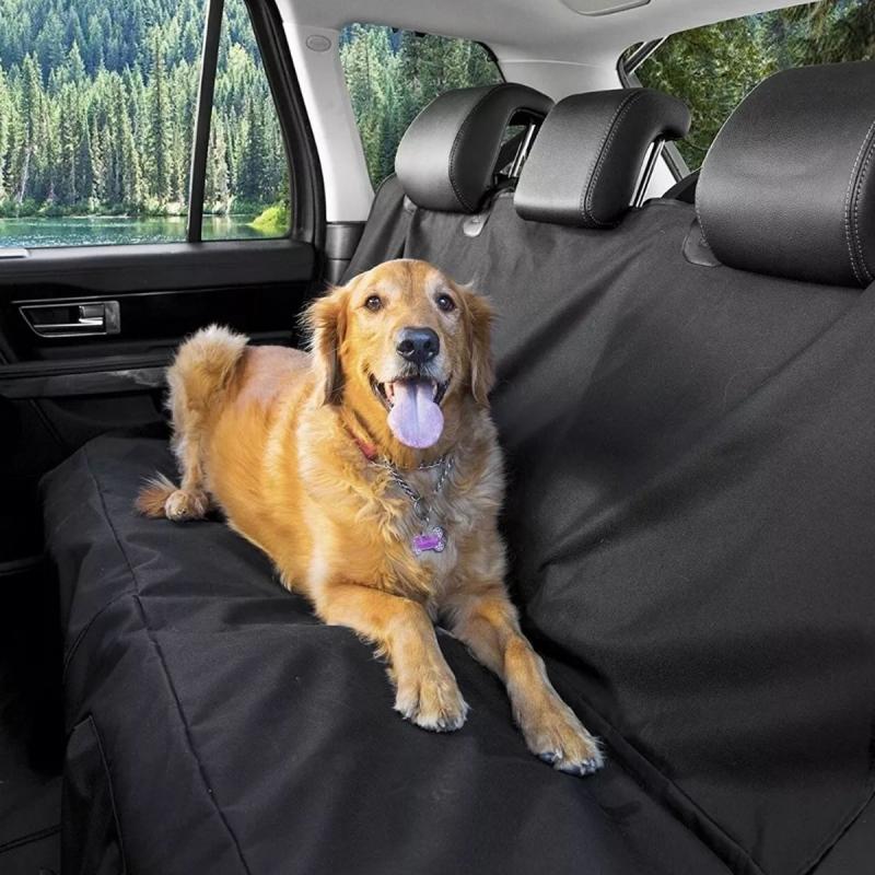 UNIVERSAL PARA MASCOTAS NEGRO DE OXFORD CON ENGANCHE EN APOYA CABEZAS DELANTERO MEDIDAS
130CM X 135CM