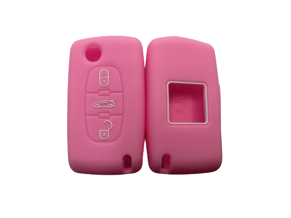 PEUGEOT 3 BOTONES NAVAJA 307 - 408 PINK
