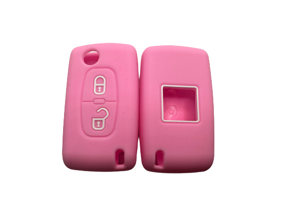 CITROEN 2 BOTONES NAVAJA C3 - C4 - PICASSO - BERLINGO PINK