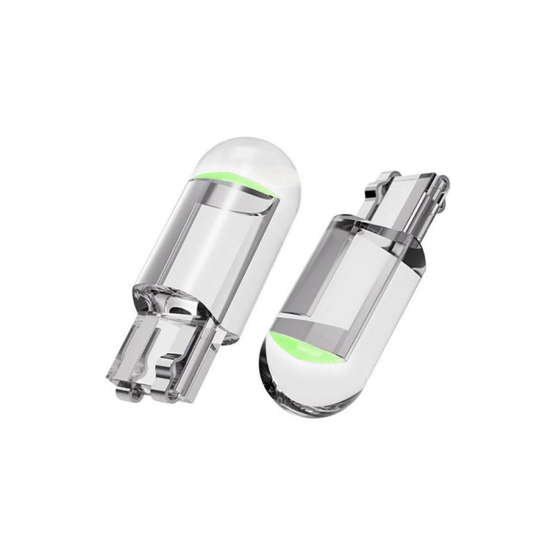 LED T10 DE VIDRIO 2821 VERDE 12V