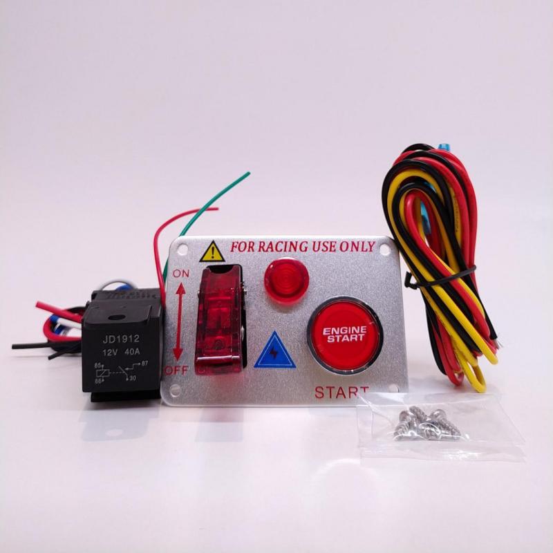 PANEL INTERRUPTOR DE PALANCA DE UNA CUADRILLA PARA COCHE DE CARRERAS VOLTAJE DE ENTRADA: 12V-24V