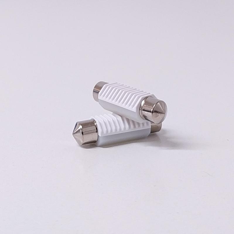 BLISTER X 2 TUBULAR - FESTOON LED CERAMIK 5630 39MM CANBUS BLANCO 12V BLISTER X 2 UNIDADES
