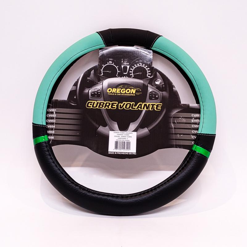 MODELO NASCAR CUERO SINTENTICO NEGRO / VERDE AGUA 38*8.2CM 25 UNIDADES POR CAJA
