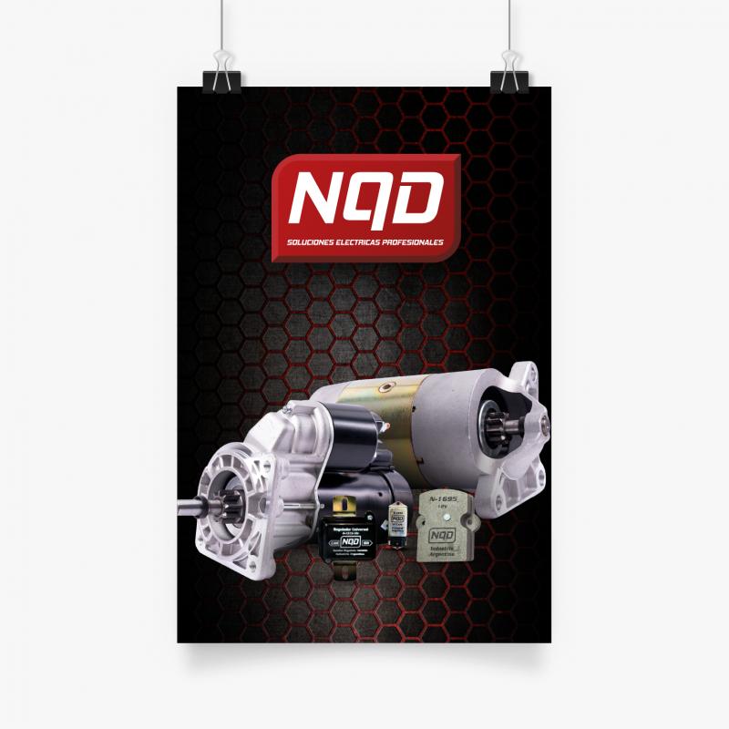 POSTER PUBLICITARIO NQD