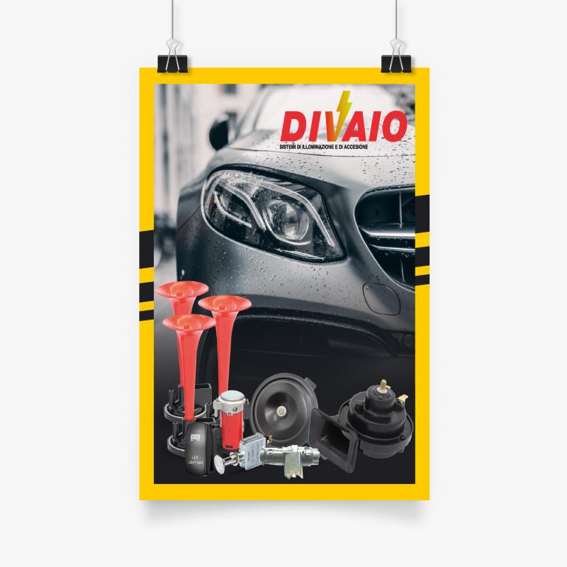 POSTER PUBLICITARIO MARCA DIVAIO