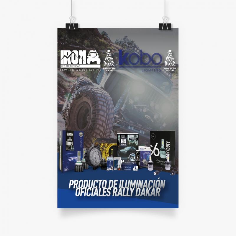 POSTER PUBLICITARIO MARCA KOBO