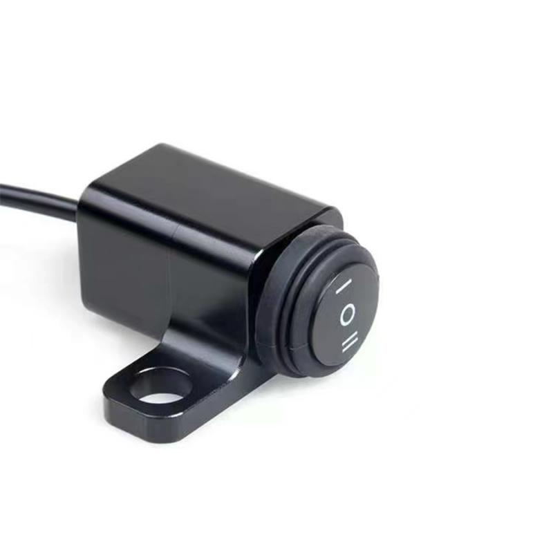 TECLA ON / OFF 2 POSICIONES PARA MANUBRIO DE MOTO 12V