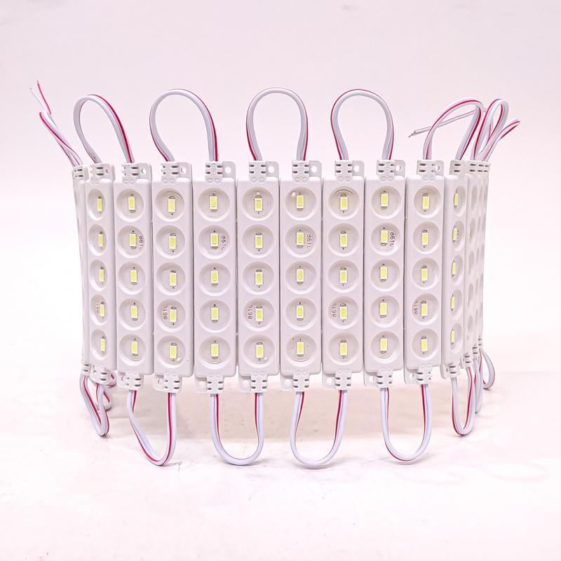 5 LED COB CIRCULAR AUTOADHESIVO 12V COLOR BLANCO 7CM X 1,5CM CANTIDAD POR CAJA MASTER 2000