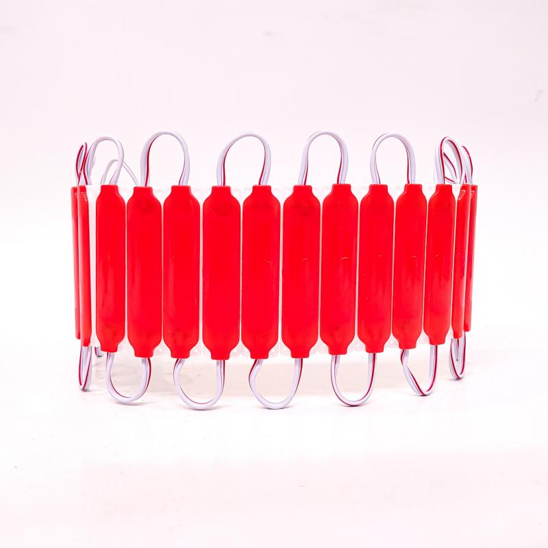 PLACA LED COB FUME AUTOADHESIVO 12V COLOR ROJO 7CM X 1,5CM CANTIDAD POR CAJA MASTER 2000