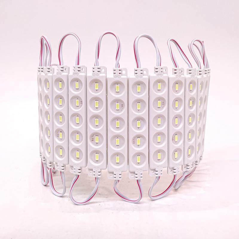 5 LED COB CIRCULAR AUTOADHESIVO 24V COLOR BLANCO 7CM X 1,5CM CANTIDAD POR CAJA MASTER 2000