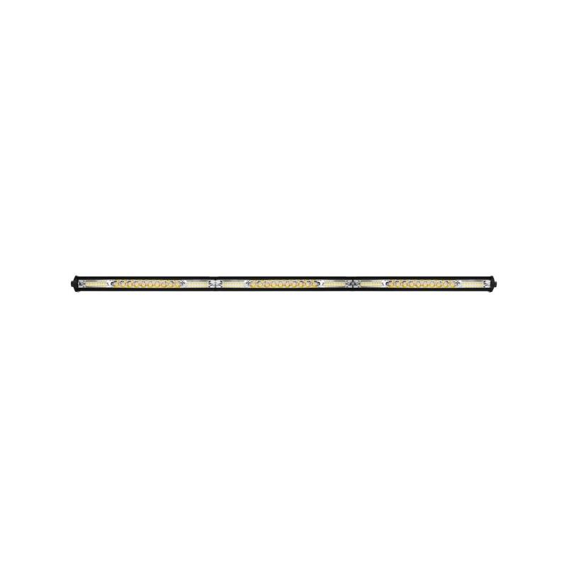 BARRA DE LED ULTRA SLIM 306 WATTS - 79 CM DE LARGO COLOR BLANCO Y AMBAR 12V/24V