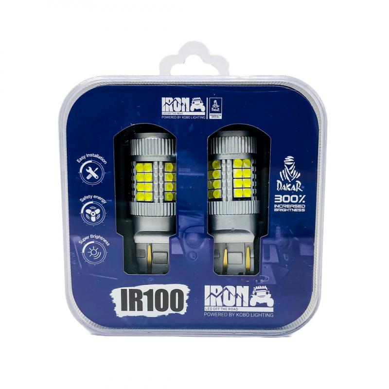 7443 T20 COLOR BLANCO - 24 WATTS SUPER CANBUS- 40 LED CREE - 12V/24V