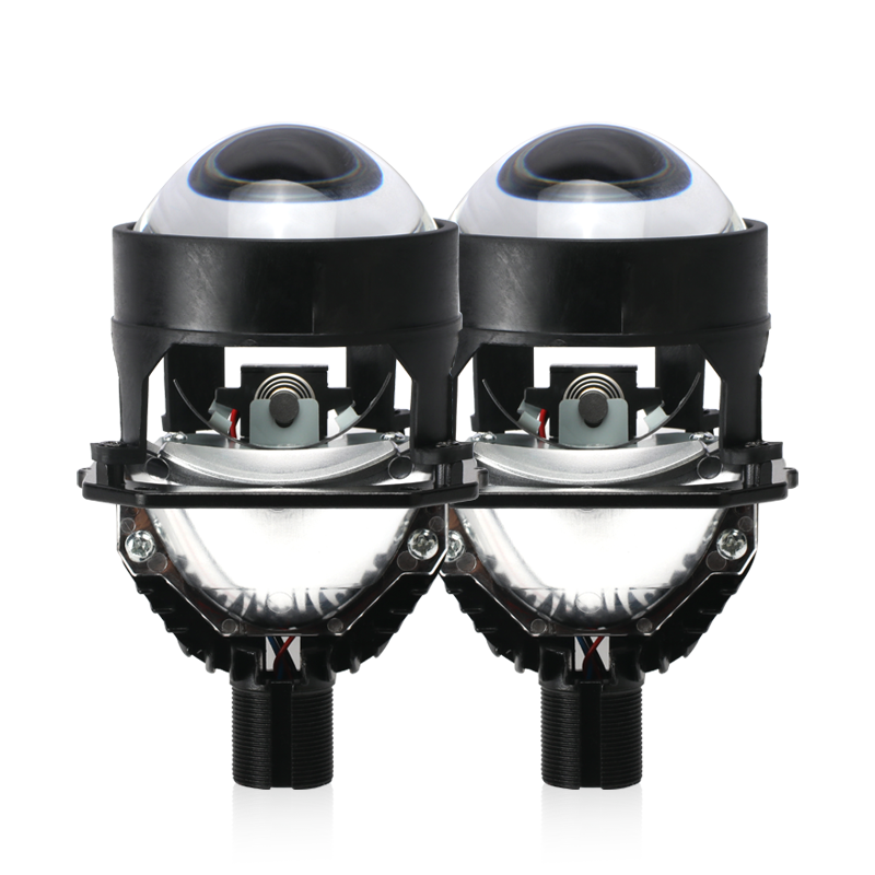 JUEGO DE PROYECTORES LED 2,5" CON LUPA PARA INSTALAR EN OPTICA
