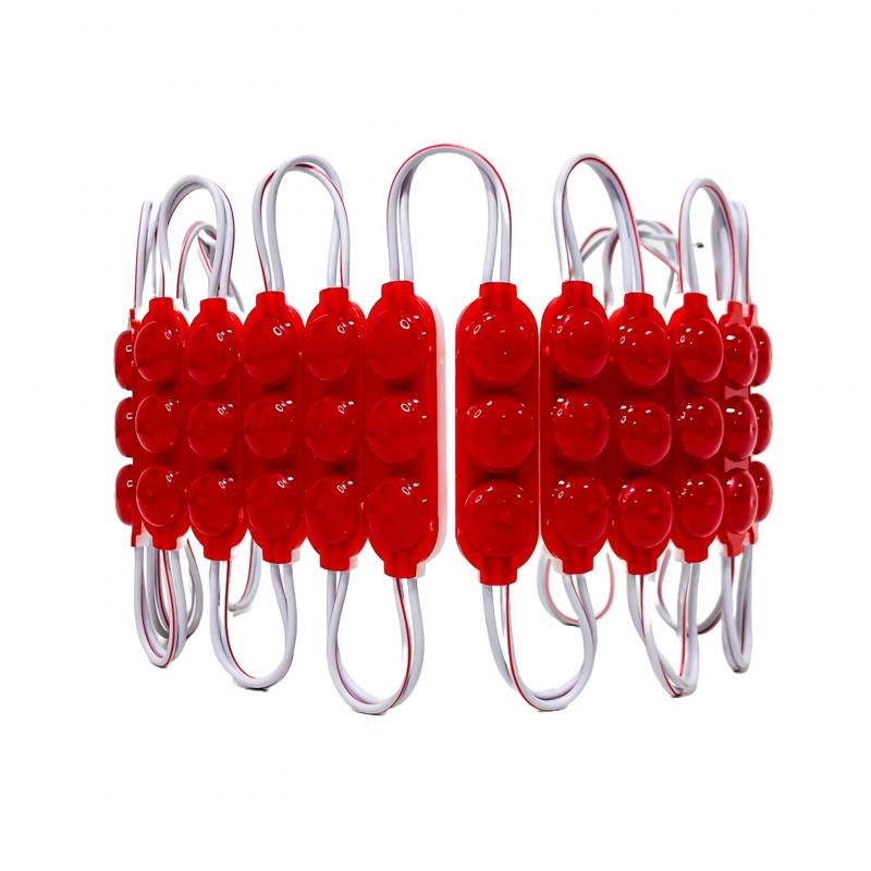 3 LED COB CIRCULAR FUME AUTOADHESIVO 24V COLOR ROJO 7CM X 1,5CM CANTIDAD POR CAJA MASTER 2000