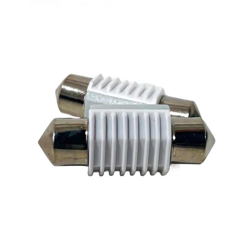 BLISTER X 2 TUBULAR - FESTOON LED CERAMIK 5630 31MM CANBUS BLANCO 12V BLISTER X 2 UNIDADES