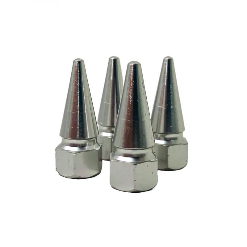 SET X 4 PCS FLECHA PLATEADAS