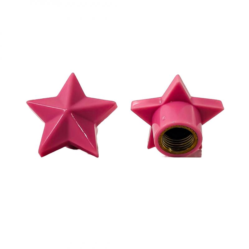 SET X 4 PCS ESTRELLA ROSAS