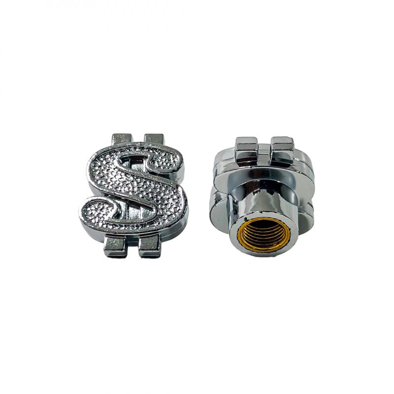 SET X 2 PCS DOLAR PLATEADAS