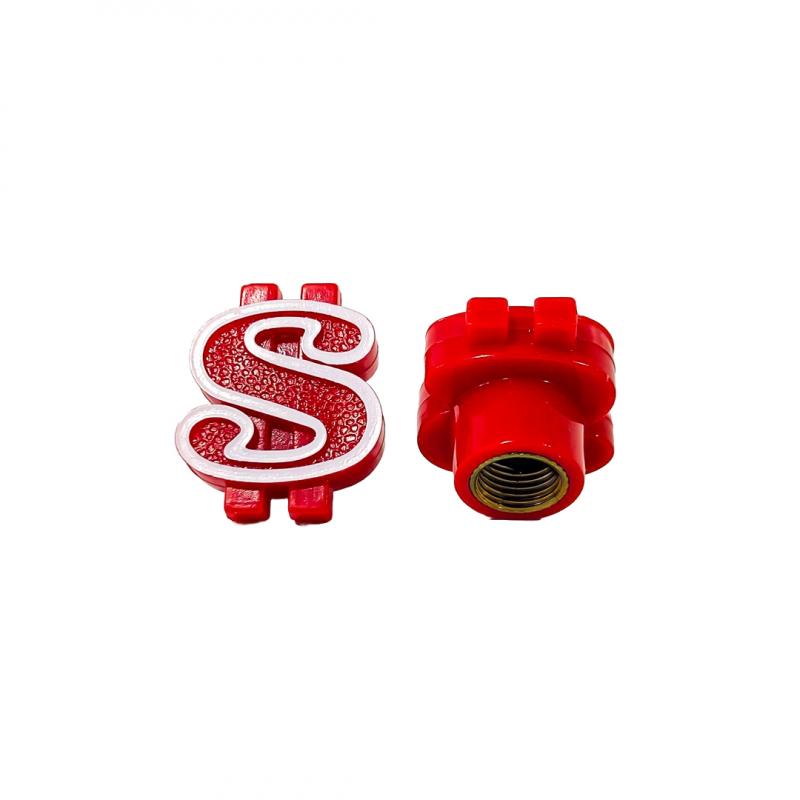 SET X 2 PCS DOLAR ROJAS