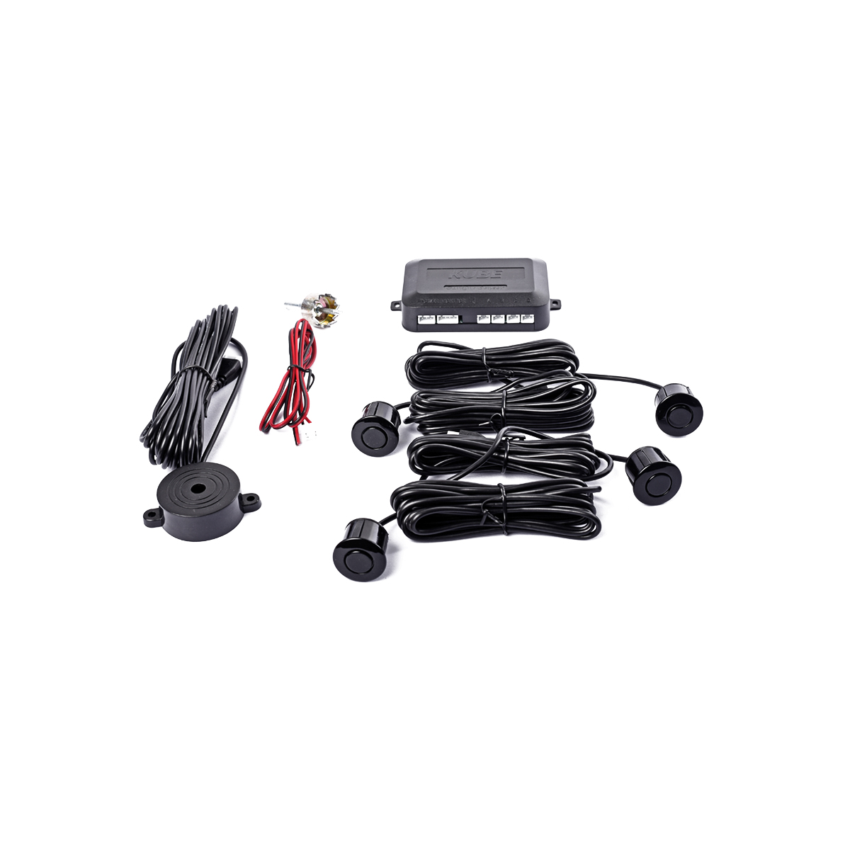 KIT DE SENSORES DE ESTACIONAMIENTO CON D NEGRO - UNIVERSAL
