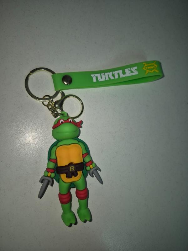 LLAVERO TORTUGA NINJA ROJO