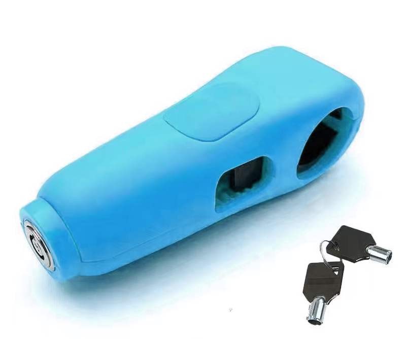 ALARMA PARA MOTO UNIVERSAL PARA FRENOS DE VOLANTE COLOR AZUL