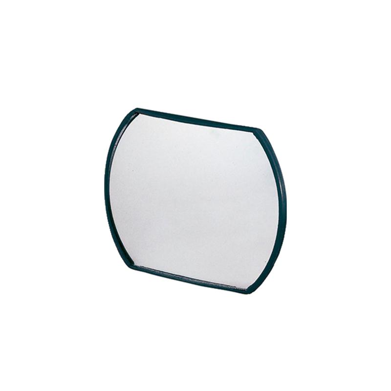 ESPEJO PUNTO CIEGO 4" X 5 1/2"  OVALADO BORDE PLASTICO NEGRO