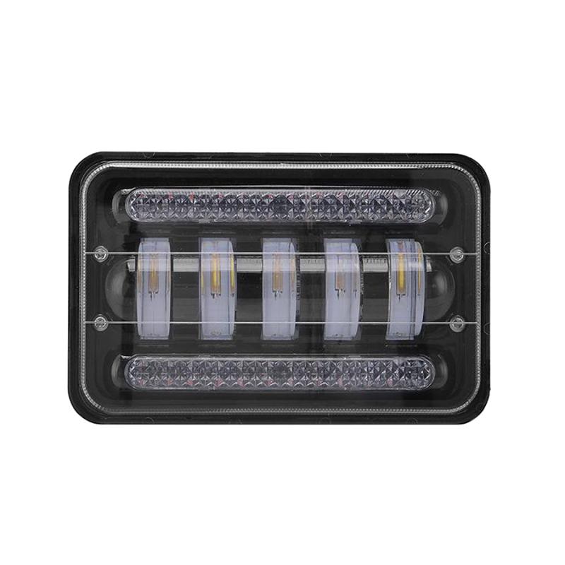 LUZ MULTILED BLANCA CON FUNCION ALTA Y BAJA 9V-36V 80 WATTS MEDIDAS 5"