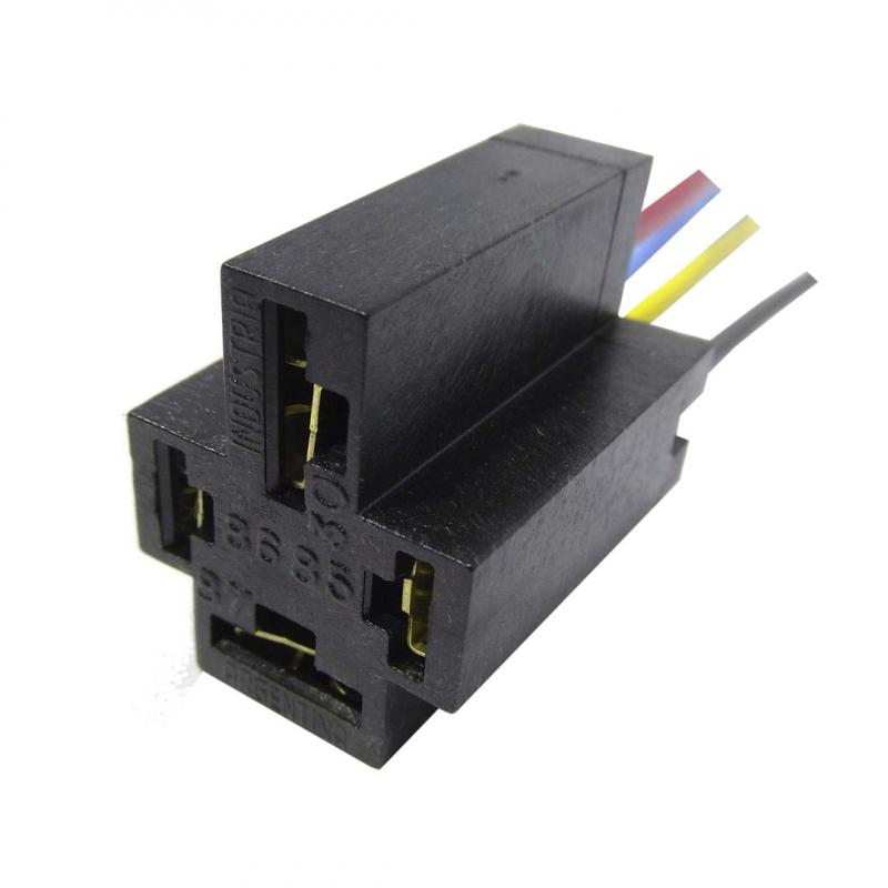 Ficha Mini Relay 70 Amp (4 Vias.)