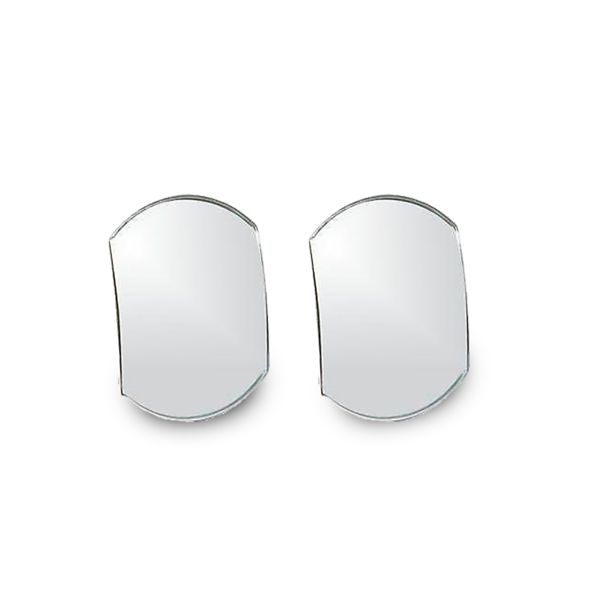 ESPEJO PUNTO CIEGO 4" X 5 1/2"  OVALADO  BORDE PLASTICO METALICO
