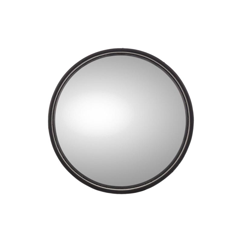 JUEGO DE ESPEJOS PUNTO CIEGO 3"  REDONDO BORDE PLASTICO NEGRO